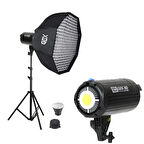 GDX HD-200W + 140 Octagon Gridli Softbox Bebek Çekim Seti
