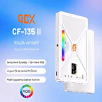 GDX CF-135 II RGB Mini Mobil Fotoğrafçılık ve Video 10W Led Dolgu Işığı