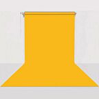 Gdx Sabit (Tavan & Duvar) Kağıt Sonsuz Stüdyo Fon Perde (Deep Yellow) 2.70x11 Metre