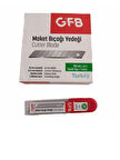 GFB MAKET BIÇAĞI YEDEĞİ 18X0,5MM ( 7 KIRIMLI ) 10'LU