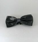 Füme Düz Renk Saten Papyon - SP-09