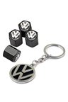 Volkswagen Scirocco Sibop Kapağı 4 Adet Ve Krom Anahtarlık