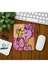 Pembe Panter Baskılı Oyuncu Mousepad 0232