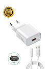 Hızlı Şarj Seti Adaptör Ve Kablo 3.0a 18w