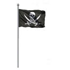 Korsan Bayrağı (50x75 cm) Gönder Bayrağı 