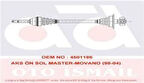 Gkn 303218 Aks Ön Sol Master-Movano 98-04 7700102978