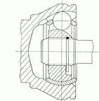 Gkn 304843 Aks Kafası Ön İç Sol Transporter T5 2.5 TDI 03-11 7Ha-7Hh-7Ea-7Eh 26X30X46.8 Uzunluk 109mm 7775971