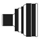 Gkn 304954 Aks Kafası Diş A4-A5-Q5 07 1.8 TFSI-2.0 TDI Caga-Caba-Cabb-Cdha-Cdhb 8K0498099DX