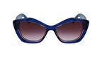 Karl Lagerfeld 6127S Blue Nude 424 5218 Güneş Gözlüğü