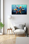 Dekoratif Duvar Tablosu Temperli Cam Tablo 36x23 cm