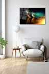 Dekoratif Duvar Tablosu Temperli Cam Tablo 36x23 cm