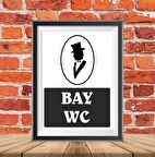 BAY WC İKAZ TABELASI 25X35CM