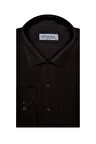 Süvari Slim Fit Siyah Erkek Gömlek