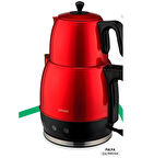 Goldmaster GM-7320K Fulya Kırmızı 2200 W Çelik Çay Makinesi