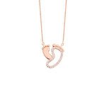 Harem Altın İlk Adım Gümüş Kolye GMS1443