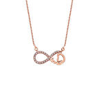 Sonsuzluk Annem Gümüş Kolye  GMS906