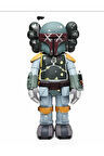 Kaws Boba Fett Figür Kaws Boyalı Figür Kaws Starwars Figür Büyük Boy 20CM