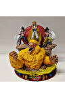 Dragon Ball GT Figür Dragon Ball Goku ve Vegeta SSJ4 Gogeta Obje 30CM Dev Boy