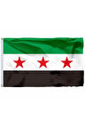 Yeni Suriye 50x75 Gönder Bayrağı 