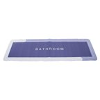 DİKDÖRTGEN  DÜZ RENKLİ SU EMİCİ - SİHİRLİ  BANYO PASPASI  ELASTİK  116 X 37.5CM (5332)