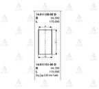 Goetze 14-011150-00 Motor Gomlek STD Stare CRDI 2001-140 Bg-Kia Sorento CRDI 2002-140-170 Bg 91mm 1401115000