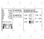 Goetze 87-71114-050 Motor Piston Segman 050 Elantra 1.6 16V 2011-Kia Cerato 1.6 16V 2011-77.50mm G4Fg Motor 23041-2B900