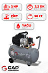 Hava Kompresörü Pistonlu 50 lt 8 Bar 2 Hp GP50