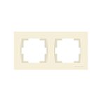 RİTA KREM 2Lİ YATAY ÇERÇEVE (5ADET) MUTLUSAN