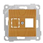 RİTA MEŞE MEK+TUŞ 1RJ45 (KON.SÜZ-6ADET)DATA PRİZİ MUTLUSAN