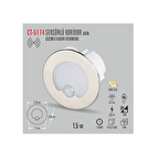 CT-5174 1,5W/3200K RADAR SEN.KOR. ARMATÜRÜ(G.IŞIĞI) CATA