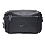 Guard Siyah Hakiki Deri Şifreli Unisex El Çantası - GRD250308WT1857