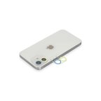 Apple İphone 12 Mini Renkli Kamera Lens Koruma Cam - Sarı-mavi