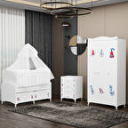 Garaj Home Defne Denizci Yıldız 3 Bebek Odası Yatak ve Uyku Setili-