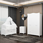 Garaj Home Defne Yıldız 4 Bebek Odası Yatak ve Uyku Setili-