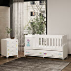 Garaj Home Pırlanta Prenses Beşik Yıldız Şifonyer-