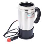 12V Termoslu Araç Su Isıtıcı Kettle 12V Çay Kahve Oto Ketıl Çay Kahve Ketıl