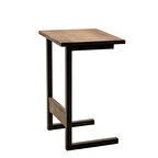 Yan Masa - Yan Sehpa - Koltuk Masası - Salon Masası - Dergilikli Sehpa - Masif Çam 