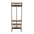 Ceketlik ve Ayakkabılık - Ayakkabı Rafı - Elbise Askısı - Askılık - Masif Çam - Ceviz