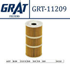 Grat 11209 Yağ Filtresi Om622-626 Master III 2.3 Dcı 10-Megane Iıı-Trafıc Iıı-Movano 2.3 Cdtı 10-Nıssan Qashqaı 1.6 Dcı 11>-X-Traıl 1.6-2.0 Dcı 14>-Navara 2.3 Dcı 15>-Scenıc 11>-Talısman 15>-Kadjar 15> Om622-Om625