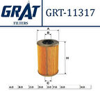 Grat 11317 Yakıt Filtresi Master II-III-IV 00-Trafic II 01-Movano 1.9Dı-2.2 DCI-2.5 DCI 00 7701207667