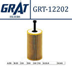 Grat 12202 Yağ Filtresi Ekolojık 206-306-307-Partner-Berlingo-C2-C3-Saxo 1.4 1.6 95 1109.R6