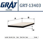 Grat 13403 Kabin Filtresi Jumpy 1.6 HDI 2.0 HDI-Scudo 1.6 D 2.0 D Multijet 1497497080