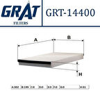Grat 14400 Kabin Filtresi Astra G-Astra H 1.3 CDTI 1.7CDTI 1.9CDTI 1808610