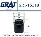 Grat 15218 Yağ Filtresi Volkswagen Golf VI 1.2TSI 09-Jetta IV Passat Tiguan 1.4TSI 11-A1 1.2TFSI 9 03C115561D