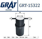 Grat 15322 Yakıt Filtresi Volkswagen Crafter 2.0 TDI 2H0127401