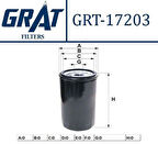 Grat 17203 Yağ Filtresi Transit V347 06-V362 11-V363 14-2.0 Panther 17 Ducato Boxer Jumper III BK2Q6714BA