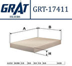 Grat 17411 Kabin Filtresi Transit V347 06-13 6C1116N