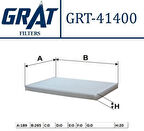 Grat 41400 Kabin Filtresi Nissan Qashqai 07-13-Xtrail 08-12 27277EN000
