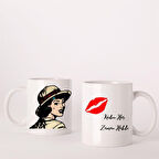 Kadın Herzaman Haklı Tasarımlı Kupa Bardak