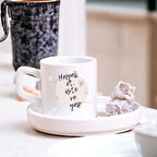 Hayal Et İste ve Yap İlham Veren Türk Kahve Fincanı – Motivasyon Temalı Hediyelik Tekli Fincan